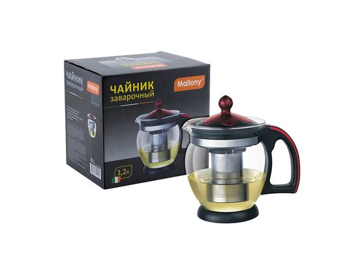 Чайник заварочный MALLONY 910112 Decotto-1200 1.2л